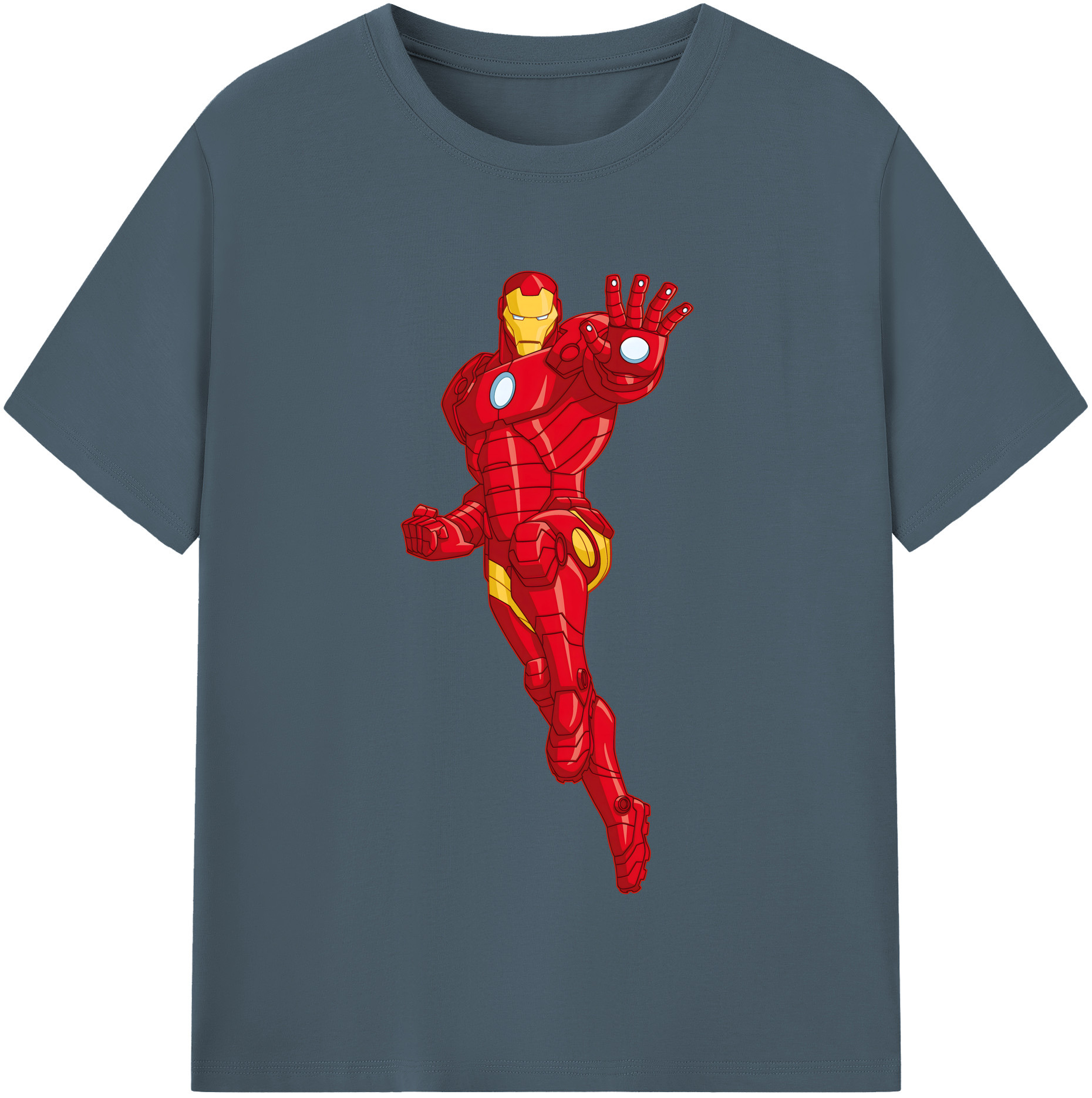 （画像用） アベンジャーズ The Avengers 綿100％半袖Tシャツ（フロントプリント）